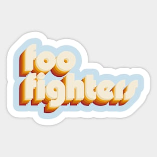 foo fighters Sticker